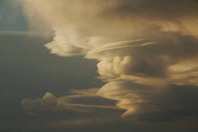 cloud over Sierras